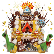 Happy 2nd Anniversary - Middle Tier Holospray.