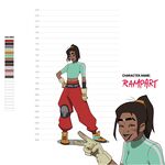 Rampart's character sheet for "The Endorsement".[8]