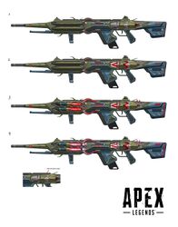 Concept art for the Longbow's DMR-X1 skin.[4]