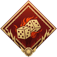 Chaos Theory Gambler Prevent 1000 Ring Damage with Heat Shields during the Chaos Theory event. Account Badge