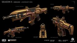Concept art for the Retrofitted skin by Gadget-Bot Productions.[3]