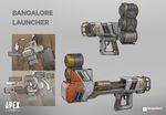 Concept art of the smoke launcher.[6]